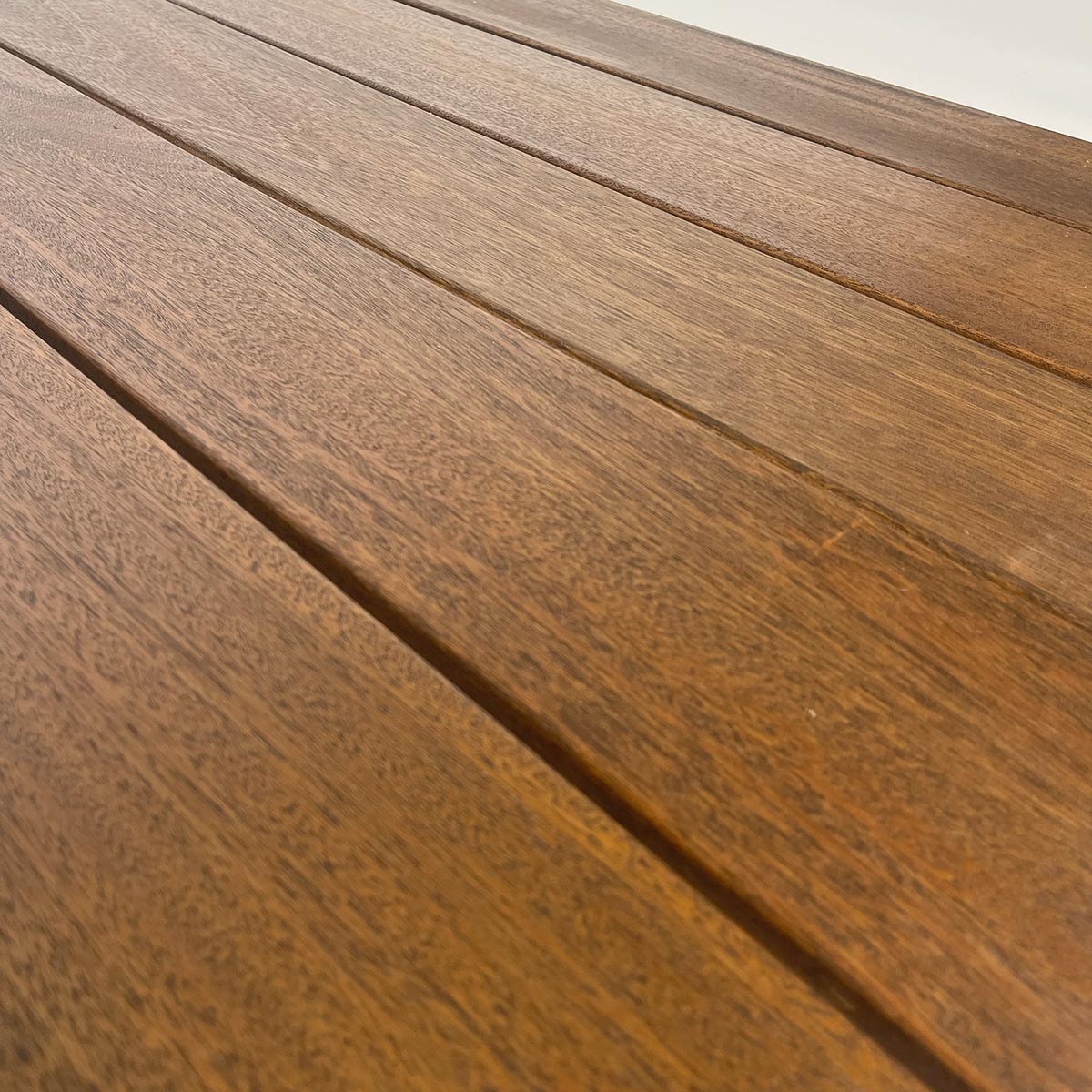 Bangkirai Deck Boards with ExoShield Black Walnut Wood Stain